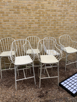 6x garden bar chairs photo - Set-Exchange.co.uk